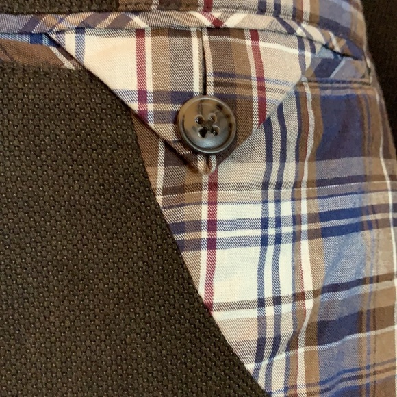 Blue by Pronto Uomo Blazer Size Large Brown Uncut Corduroy - Picture 7 of 12